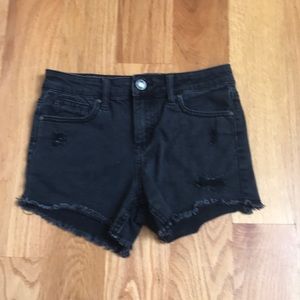 RSQ black jeans shorts